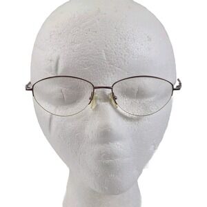 Escada Eye glasses Frames VES520L Col SBE 53-16-120 Half Rim Z182 Rose Pink